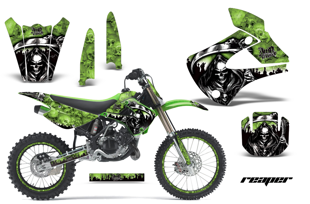 Kawasaki KX 85 100 NP Graphic Kit Reap G NPs